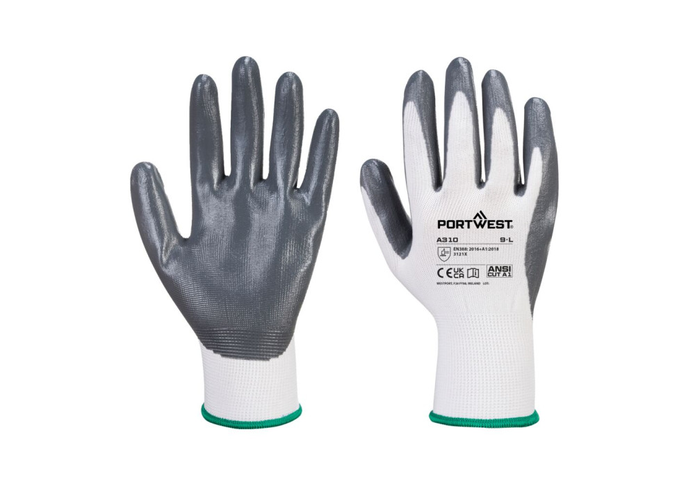 Rękawice Flexo Grip powlekana nitrylem do maszyn vendingowych - 288 par