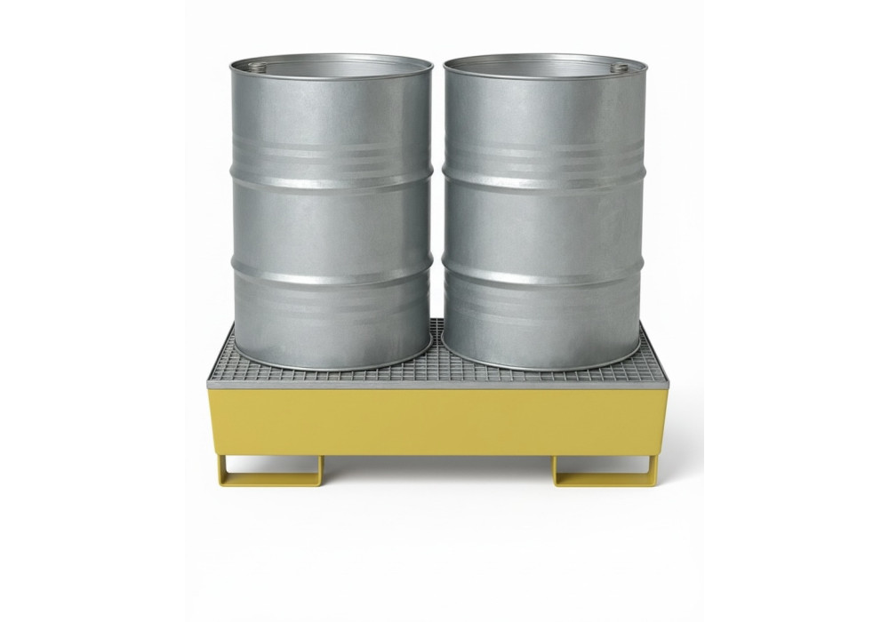 Wanna wychwytowa stalowa na 2 beczki 200 l | Explosiv