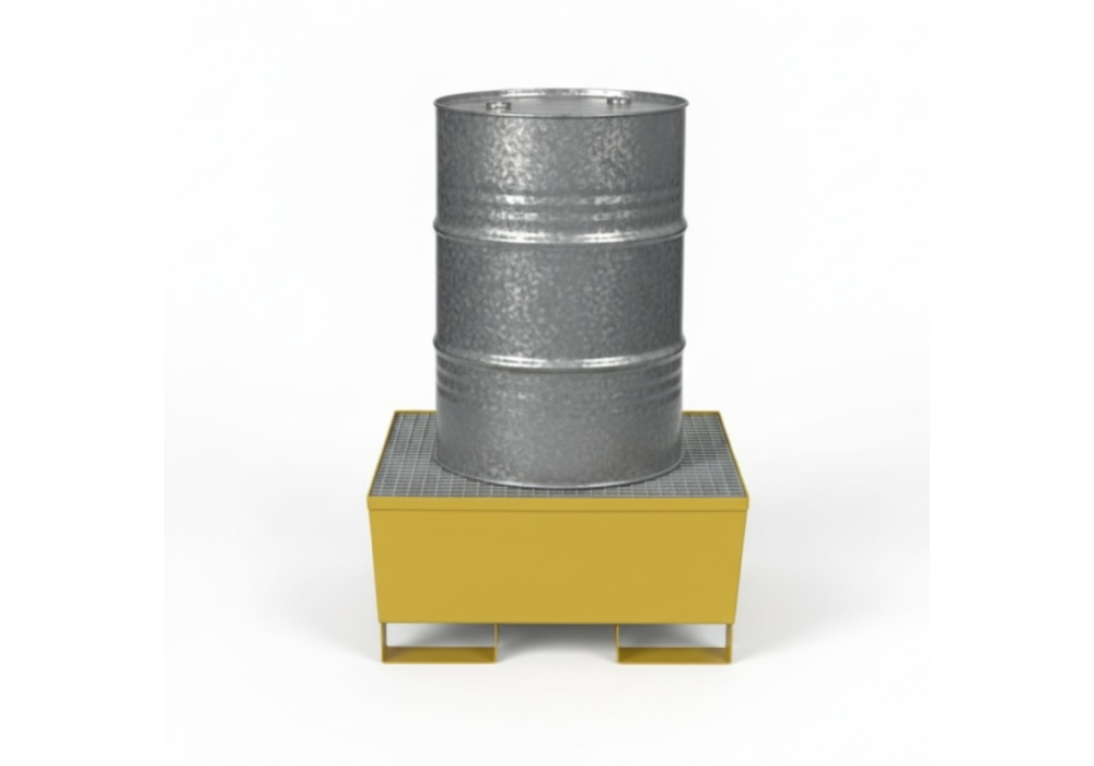 Wanna wychwytowa stalowa na 1 beczkę 220 l | Explosiv