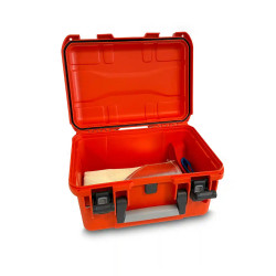 Koc przeciwpożarowy do akumulatorów 0,9 x 2 m -  zestaw z pojemnikiem transportowym