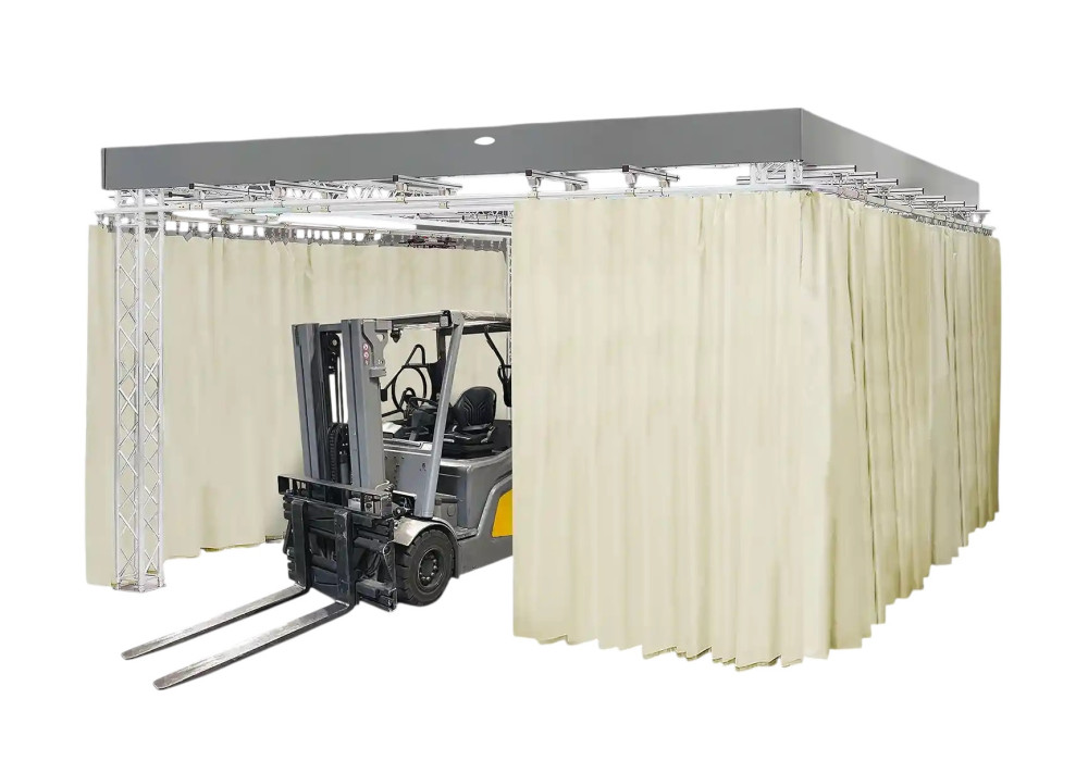 Kurtyna przeciwpożarowa do wózków Li-ion, zestaw 2-częściowy